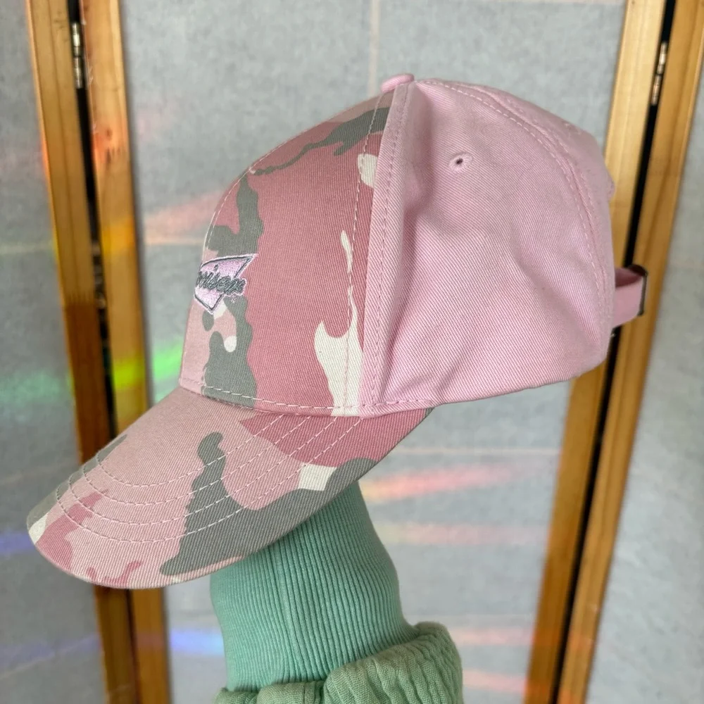 Pink Camo Budweiser Baseball Cap Hat Adjustable Strap